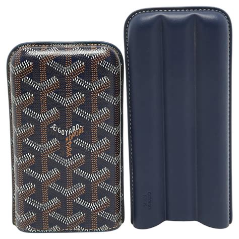 goyard cigar case price|Goyard Goyardine Cigar Case .